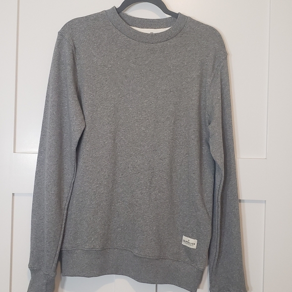 Quiksilver Pullover Crewneck Sweatshirt Gray New With Tags Size Small - Picture 2 of 14